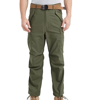 Vintage WWII M65 Field Pants - Heavy Duty Tactical Cargo